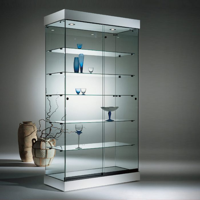 Classic glass display cabinet furniture for collectibles