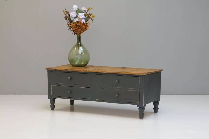 Traditional classic coffee table furniture with drawers