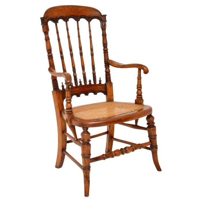 Hand Carved Chair - Foter