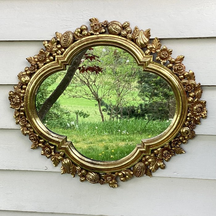 Ornate classic mirror frame furniture for wall decor