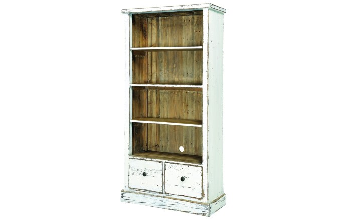 15 Ideas of Distressed Wood Bookcases